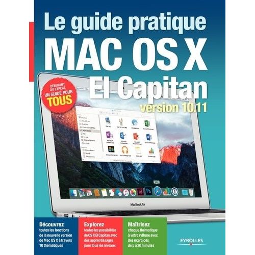Le Guide Pratique Mac Os X El Capitan    Format Broch 