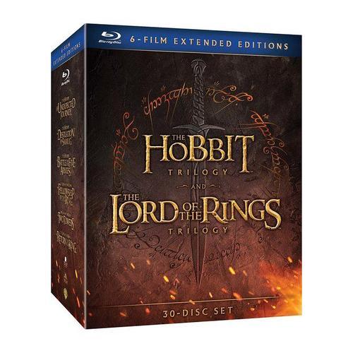 Le Hobbit Et Le Seigneur Des Anneaux, Les Trilogies - Version Longue - Blu-Ray de Peter Jackson