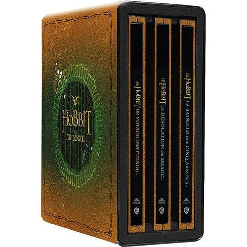 Le Hobbit - La Trilogie - 4k Ultra Hd - Coffret Mtal + Botiers Steelbook de Peter Jackson