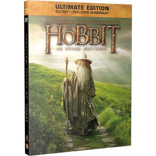 Le Hobbit: Un Voyage Inattendu - Ultimate Edition - Blu-Ray + Dvd + Copie Digitale - Digipack Exclusif Gandalf de Peter Jackson