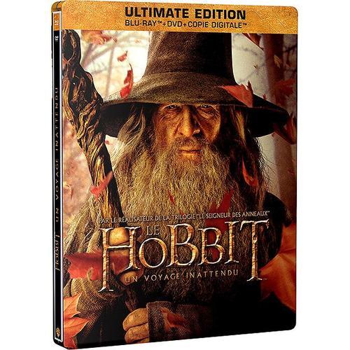 Le Hobbit : Un Voyage Inattendu - Ultimate Edition - Blu-Ray + Dvd + Copie Digitale - Steelbook Gandalf de Peter Jackson