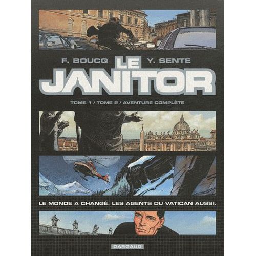 Le Janitor Tomes 1 Et 2 - Pack En 2 Volumes : Tome 1, L'ange De Malte - Tome 2, Week-End  Davos - Aventure Complte   de Franois Boucq  Format Album 