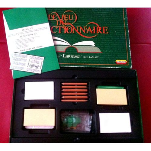 Le Jeu Du Dictionnaire Jeu Habourdin 1992