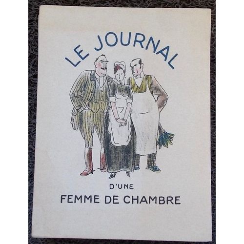 Le Journal D'une Femme De Chambre   de Octave Mirbeau  Format Broch 