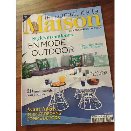 Le Journal De La Maison Juillet Aout 2021