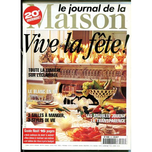 Le Journal De La Maison - N313 : Vive La Fte !