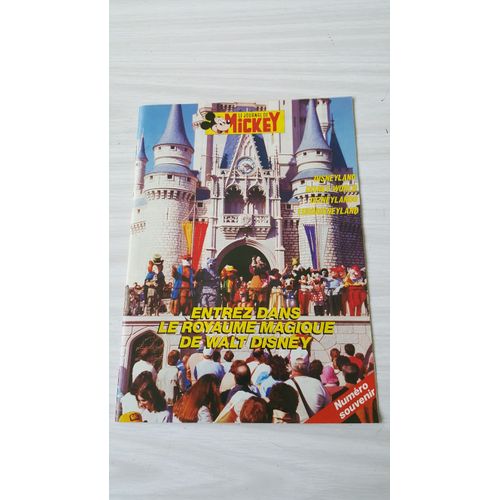 Le Journal De Mickey Disney Land Numro Souvenir