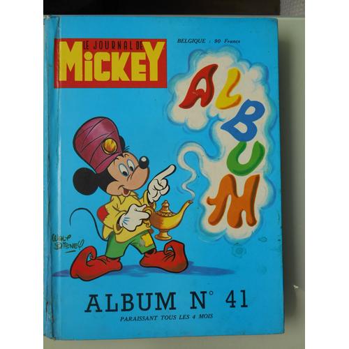 Le Journal De Mickey N 41 De 1968   de collectif  Format Cartonn 