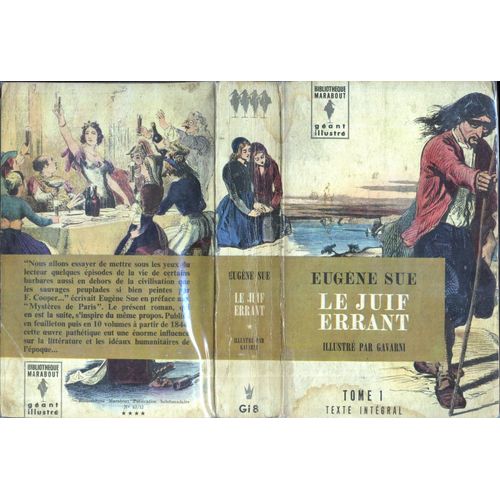Le Juif Errant Tome 1   de Eugne SUE 