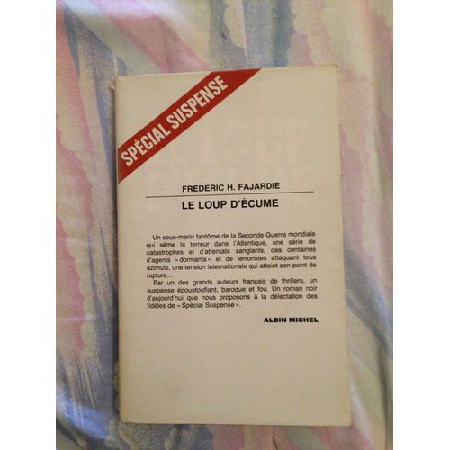 Le Loup D'ecume.   de FAJARDIE FREDERIC H.