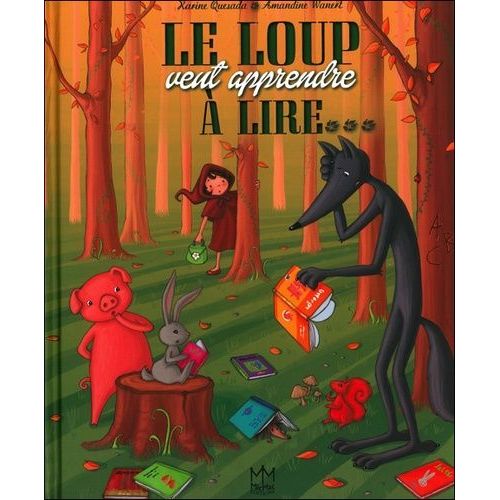 Le Loup Veut Apprendre  Lire   de Quesada Karine  Format Album 