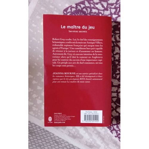Services Secrets - Tome 1 - Le Matre Du Jeu    Format Poche 