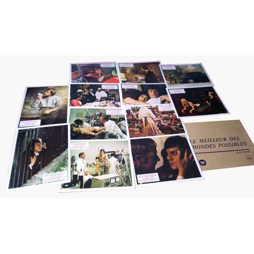 Le Meilleur Des Mondes Possible (O Lucky Man!): Jeu De 12 Photos D'exploitation Cinmatographique - Format 23,5x29,5 Cm- De Lindsay Anderson Avec Malcolm Mcdowell, Ralph Richardson, Helen Mirren -1973