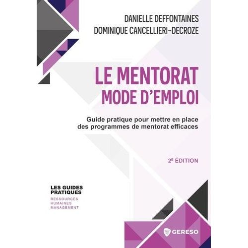 Le Mentorat Mode D'emploi - Guide Pratique Pour Mettre En Place Des Programmes De Mentorat Efficaces    Format Grand Format 