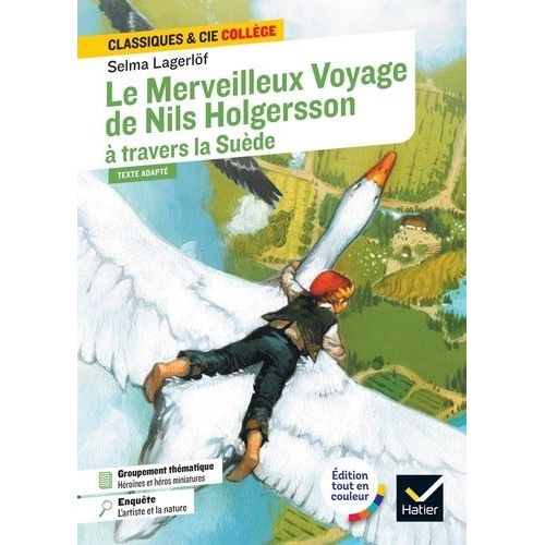 Le Merveilleux Voyage De Nils Holgersson  Travers La Sude    Format Poche 