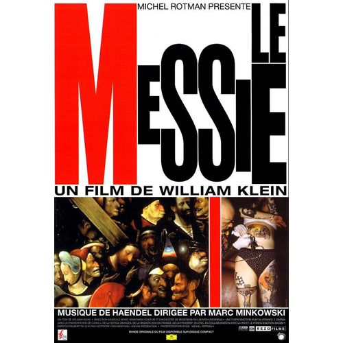 Le Messie - Affiche Originale De Cinma - Format 40x60 Cm - Un Film De William Klein Avec Daniel Edinger, Sebastian Gutierrez, Nicholas Savalas Arjun Spinner / Haendel, Marc Minkowski - Anne 1999 