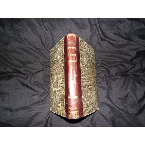 Le Monastre De W. Scott, Une Des Premires ditions En Franais De 1837   de Walter Scott 