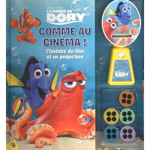 Le Monde De Dory - Comme Au Cinma ! L'histoire Du Film Et Un Projecteur   de disney - pixar  Format Album 