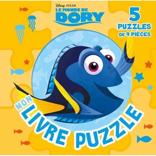 Le Monde De Dory - Mon Petit Livre Puzzle - 5 Puzzles De 9 Pices   de disney - pixar  Format Album 