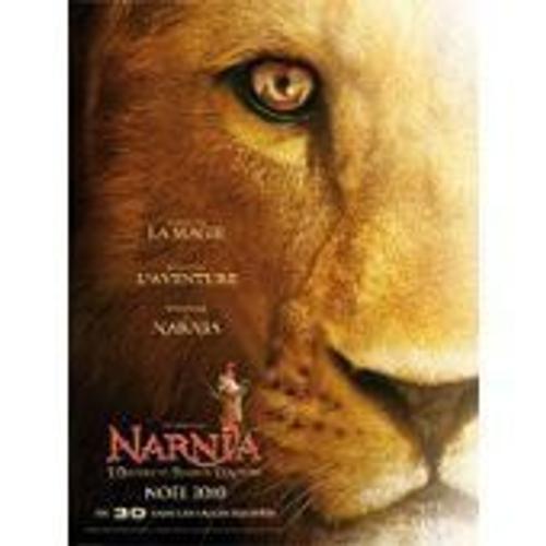 Le Monde De Narnia 3 Trois : L'odysse Du Passeur D'aurore - Michael Apted - Ben Barnes - Pr-Affiche De Cinma Plie 160x120 Cm