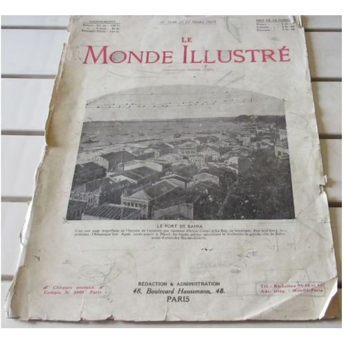 Le Monde Illustr N3644 Du 22/10/1927-Congrs Presse Latine  Bucarest-A La Mmoire Des crivains Combattants-A La Mmoire De Zola-Transfert Des Cendres De Verhaeren-Salon De L'automobile-Etc...