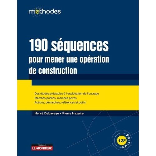 190 Squences Pour Mener Une Opration De Construction    Format Grand Format 