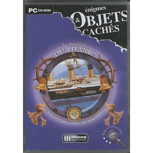 Le Mystère Du Titanic PC Jeux Vidéo Rakuten