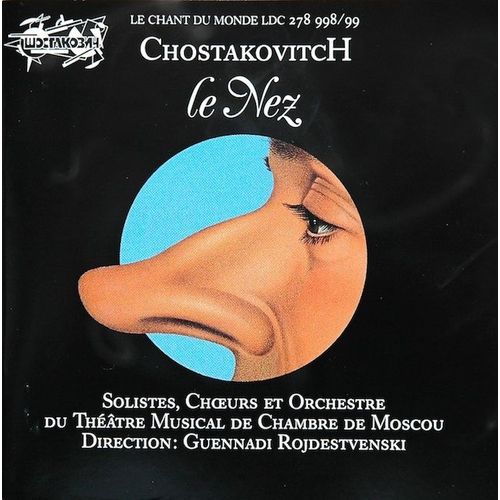 Le Nez/The Nose, Opra En 3 Actes & 10 Tableaux - Chostakovitch-Shostakovich