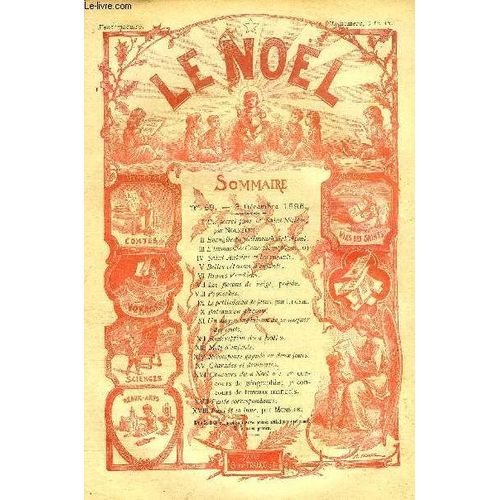 Le Nol N 89 - Un Secret Pour La Saint Nicolas Par Nouvelet, Evangile Du 2e Dimanche De L Avent, L Immacule Conception, Saint Antoine Et Les Enfants, Braves Vendens, Les Flocons De Neige, Posie(...)   de Collectif 