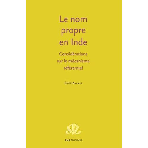 Le Nom Propre En Inde  