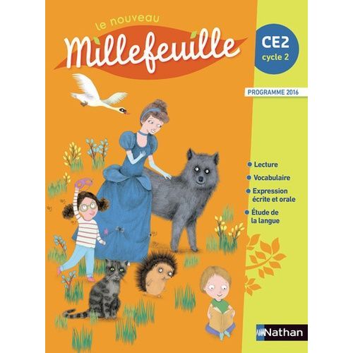 Le Nouveau Millefeuille Ce2 - Manuel    Format Beau livre 