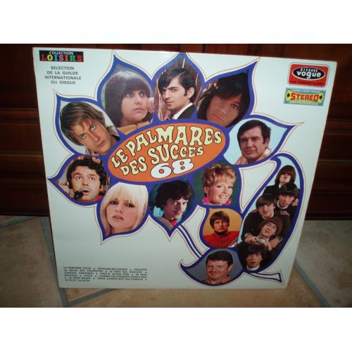 Le Palmares Des Succes 68 - Petula Clark / Antoine / Dutronc / Les Charlots / Cleo Etc......
