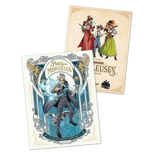 Le Paris Des Merveilles Tome 1 - Les Enchantements D'ambremer - 1/2, Avec Le Jeu De Rle Solo Les Artilleuses   de Willem Etienne  Format Album 