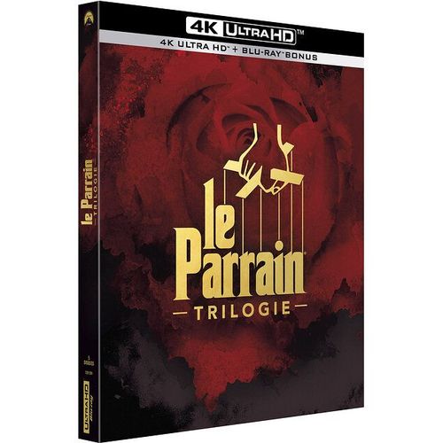 Le Parrain - Trilogie - 4k Ultra Hd + Blu-Ray Bonus de Francis Ford Coppola