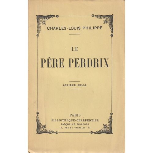 Le Pre Perdrix   de charles-louis philippe 