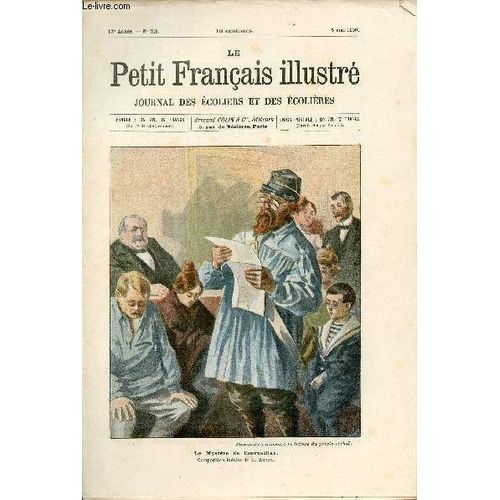 Le Petit Franais Illustr Journal Des coliers Et Des colires N23 12e Anne 5 Mai 1900 - Le Mystre De Courvaillan Composition Indite De G.Redon - Les Grandes Villes De France Rouen - Les(...)   de Collectif 