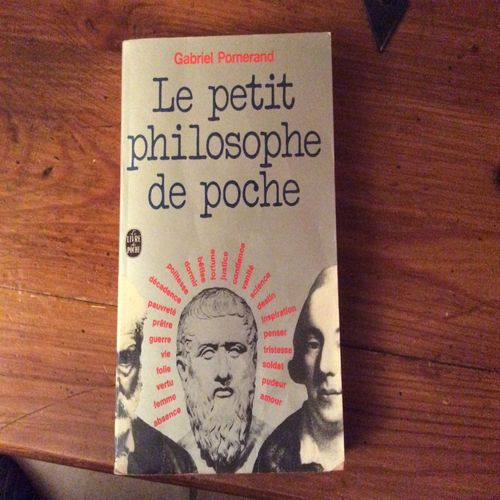 Le Petit Philosophe De Poche   de Gabriel Pomerand  Format Broch 