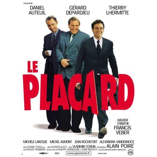 Le Placard - Daniel Auteil - Affiche Cinema Originale
