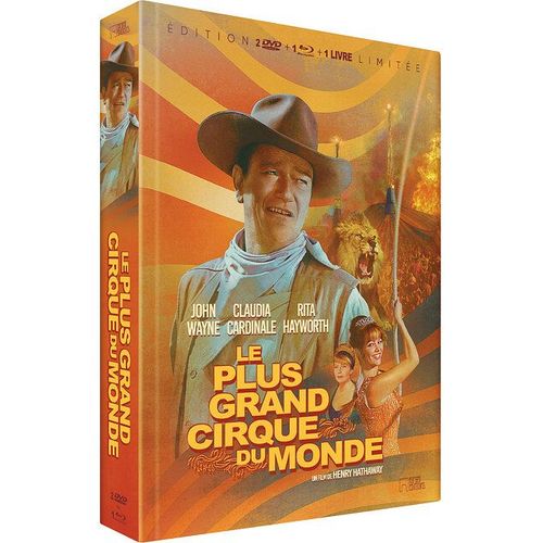 Le Plus Grand Cirque Du Monde - dition Blu-Ray + Dvd + Dvd Bonus + Livre - Botier Mediabook de Henry Hathaway