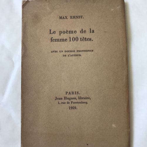 Le Poeme De La Femme 100 Tetes + Eaux Fortes Signe Par Max Ernst 1959   de Max Ernst 