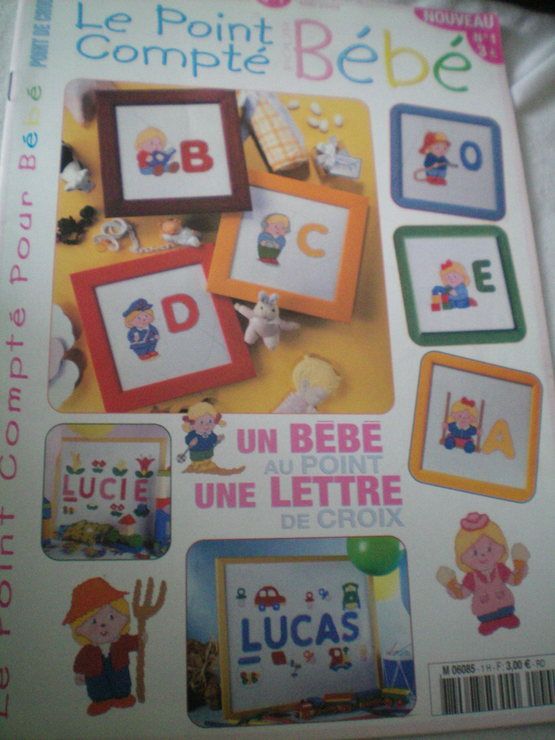 Le Point Compte Pour Bebe N 1 Un Bebe Une Lettre Au Point De Croix Rakuten