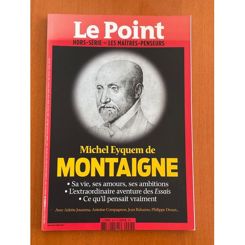 Le Point Hors Srie Les Grands Matres Montaigne 2019