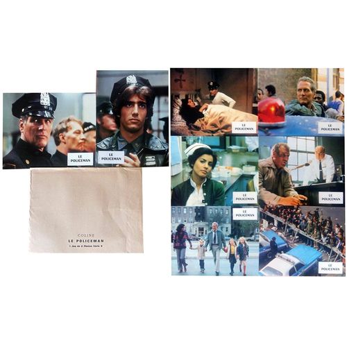 Le Policeman - Fort Apache, The Bronx : Jeu B De 8 Photos D'exploitation Cinmatographique - Format 21x27,5 Cm - De Daniel Petrie, Avec Paul Newman, Edward Asner, Ken Wahl, Rachel Ticotin - 1981