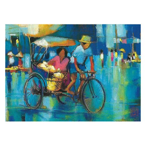 Le Pousse-Pousse - Carte Postale - Chou Sundara