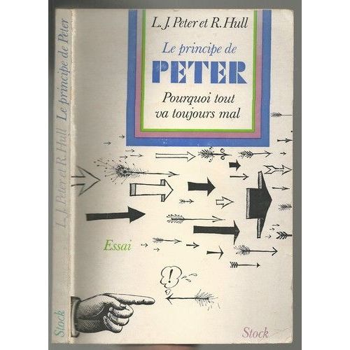 Le Principe De Peter. Pourquoi Tout Va Toujours Mal .   de PETER L.J. / HULL R.  Format Broch 