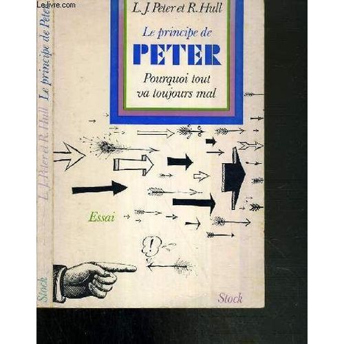 Le Principe Peter - Pourquoi Tout Va Toujours Mal   de PETER L.J. - HULL R.