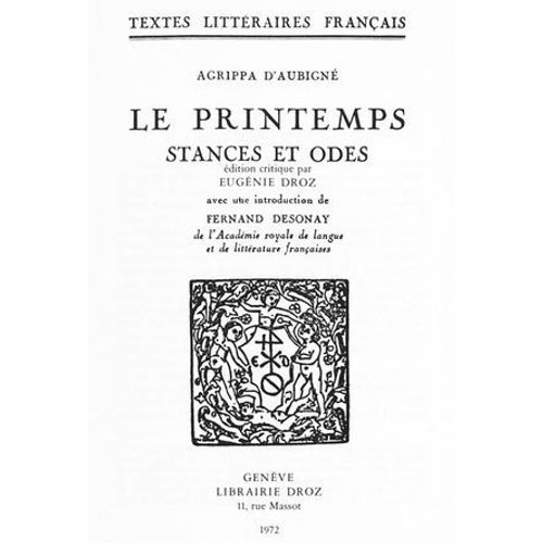 Le Printemps  