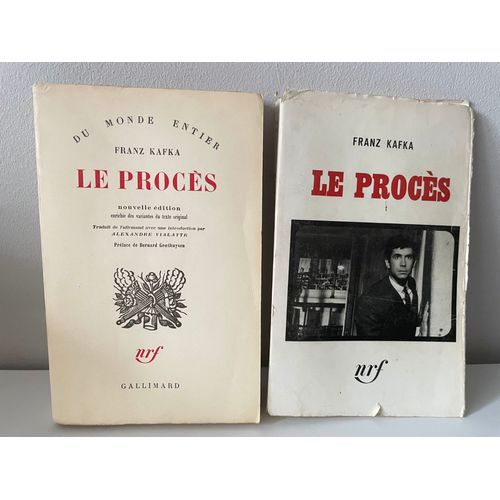 Le Procs Franz Kafka Nouvelle Edition   de Franz kafka 