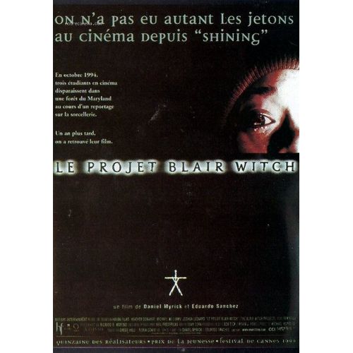 Le Projet Blair Witch - The Blair Witch Project - Vritable Affiche De Cinma Plie - Format 120x160 Cm - De Daniel Myrick & Eduardo Sanchez Avec Heather Donahue, Michael C. Williams - 1999