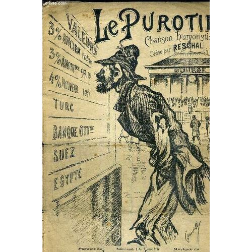 Le Purotin - Chanson Humoriste   de RESCHAL / SPENCER